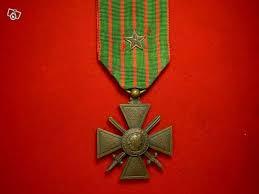 Croix de guerre toile de bronze 41010081432 o