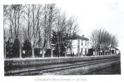 La gare vers 1912